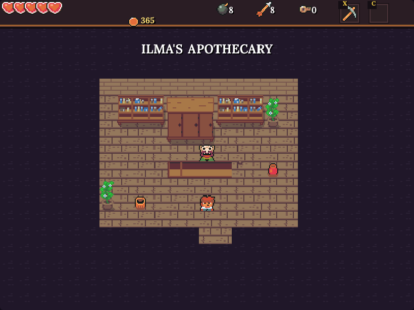 Inside Ilma's Apothecary