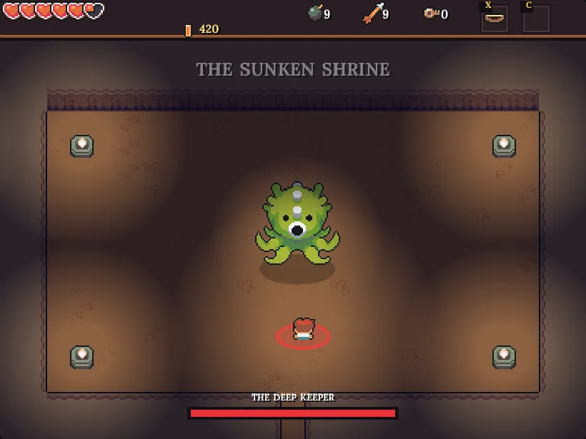 The Deep Keeper in the Sunken Shrine