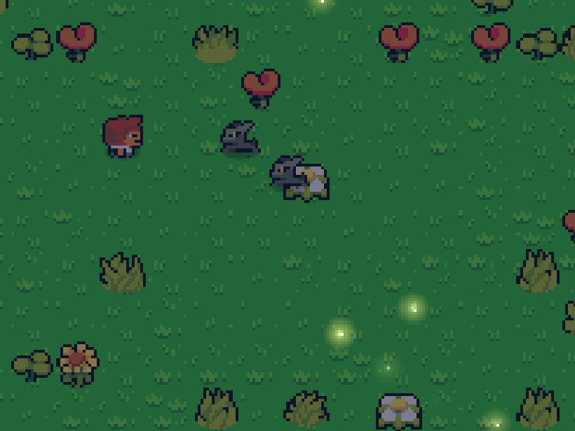 Hyenas at night