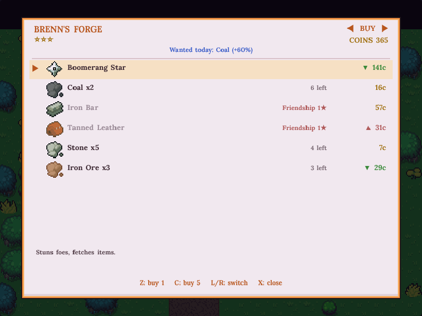 Brenn's forge shop